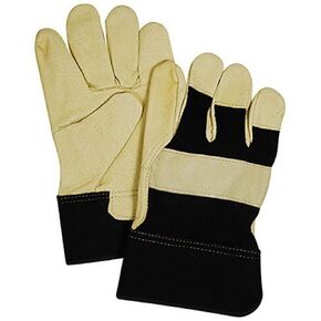 MAGID TB524ET Dura Master Standard Pig Grain Leather Palm-Starched Cuff, X-Large (4 Pair)