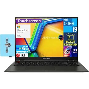 ASUS Vivobook S 16 Flip HIGH Performance 2-in-1 Laptop 16.0" Touchscreen IPS WUXGA Display (Intel i9-13900H, 16GB DDR4, 2TB PCIe SSD, Win 11 Pro) w/MS 365 Personal, DKZ USB Port Expander