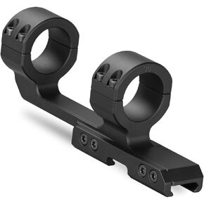 FANAUE 30-38-OAMO Aluminum Cantilever Ring Mount for Diameter 30mm Picatinny Scope Rail, Cantilever Scope Mounts Double Rings Provide Stable Support for Tracking Targets, Scope Rings Spacing is 2.4"