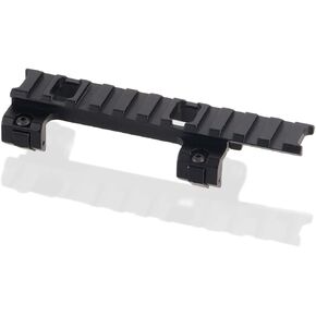 FOCUHUNTER Rail Mount Picatinny Rail Mount 20mm Rail Scope Long Rail Mount Aluminum Scope Extension Mount for Outdoor Sport with Free Allen Wrench