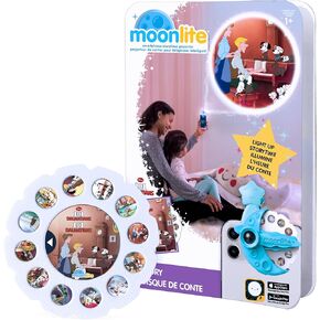 Moonlite Storytime The Incredibles Storybook Reel, A Magical Way to Read Together, Digital Story for Projector, Fun Sound Effects, Learning Gifts for Kids Ages 1 Year and Up