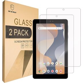 Mr.Shield Screen Protector compatible with onn. 7" Tablet Gen 4 (2024 Model) [Tempered Glass] [2-PACK] [Japan Glass with 9H Hardness]