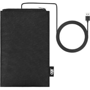 CQT Battery Warmer Bag, Heat Resistance Drone Battery Warmer Bag Portable Foldable Heating Insulated Bag Compatible with DJI Mavic Mini 3 4 PRO/AIR 3S 3 2S 2/Mavic 3/3 Pro/2 Avata 2 Batteries and other Drone Batteries