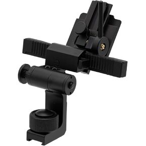 MNVD Helmet Mount Number 183 with Flip-Up Design and Helmet Attachment (Black)