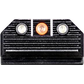 Night Fision Optics Ready Stealth Night Sight Set Compatible Springfield Hellcat OSP/RDP/XD-S Mod.2 OSP with Shield RMSc and Holosun K line, Orange Front Ring, Black Rear Rings