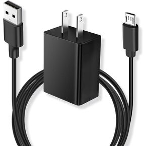 5V Micro USB Charger for Tandem tSlim X2 and tFlex Insulin Pumps, Kindle Paperwhite 3 4 5 7 8 9 10, Fire 7 Kids Pro HD HDX, Amazon Fire Tablet Oasis E-Reader, Voyage Tab Power Charging Cable Cord
