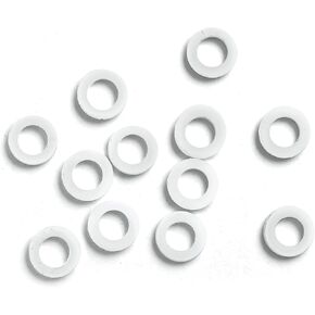 Uncle Mike's Sling Swivel White Spacers, Pack of 12