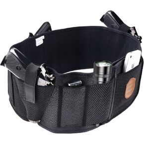 Concealed Carry Holster,Fullmosa Mi Belly Band Holster for Handgun, Hand Gun, Pistol, Waistband IWB Holster with 4 Mag Pouches fit Glock,Ruger,SIG SAUER