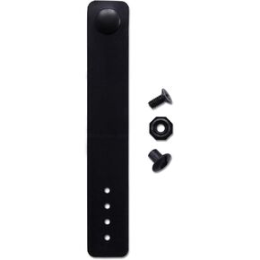 IWB Belt Loops - Heavy Duty Rubber – w/Pull-The-Dot Snaps/Durable Caps & Mounting Hardware - Holster Loops for IWB Carry - (Fit 1.25-2.00 Inch Belts (Adjustable)