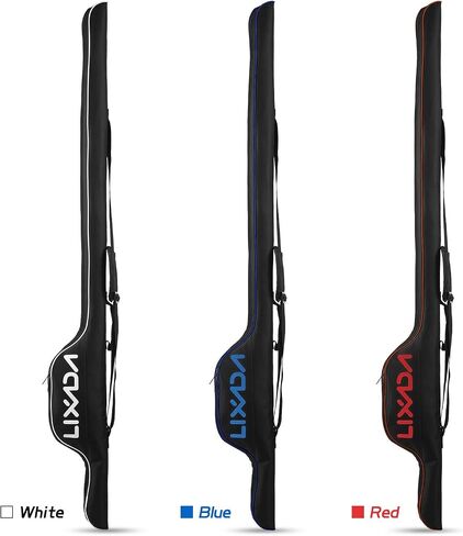 Portable Fishing Rod Case, 63'' Fishing Pole Bag Portable Fishing Rod Case Folding Fishing Pole Holder Large Capacity Rod Tackle Organizer Storage Bag Softcase in Saudi Arabia