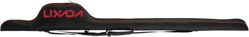 Portable Fishing Rod Case, 63'' Fishing Pole Bag Portable Fishing Rod Case Folding Fishing Pole Holder Large Capacity Rod Tackle Organizer Storage Bag Softcase in Saudi Arabia