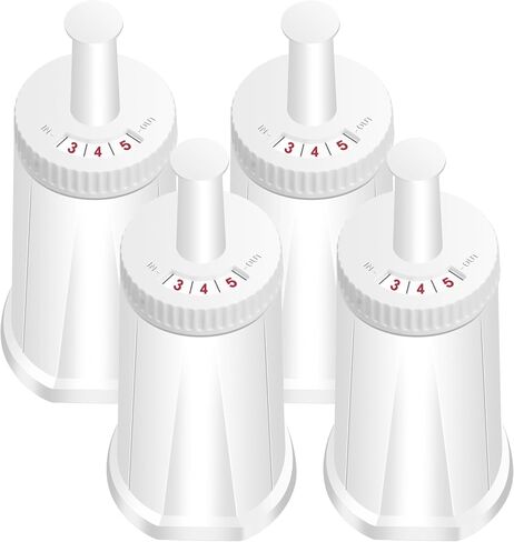 4pcs Water Filter for Breville Espresso Machine -Breville Barista Touch, Oracle Touch, Barista Pro,Claro Swiss Bes880, Bes878, Bes870, Bes876, Bes920xl-Compare to #BES008WHT0NUC1 by TOMOON in Saudi Arabia