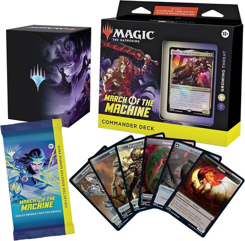 Magic: The Gathering March of the Machine Commander Deck - Tinker Time (100-Card Deck, 10 Planechase cards, Collector Booster Sample Pack + Accessories) in Saudi Arabia