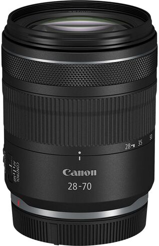 Canon RF 28-70mm f/2.8 عبارة عن عدسة STM RF (6535C002) + طقم مرشح العدسة + طقم التنظيف + غطاء العدسة (متجدد) in Saudi Arabia