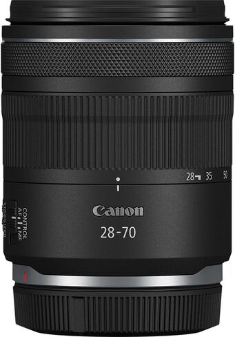 Canon RF 28-70mm f/2.8 عبارة عن عدسة STM RF (6535C002) + طقم مرشح العدسة + طقم التنظيف + غطاء العدسة (متجدد) in Saudi Arabia