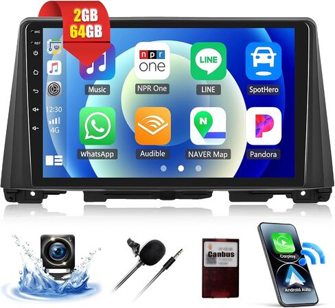 CAMECHO 2G 64G Car Stereo Radio for KIA Optima K5 2016 2017 2018 with CarPlay Android Auto 10" Touch Screen Head Unit Android 11 Car Radio with GPS Navigation Bluetooth WiFi Mirror Link Backup Camera in Saudi Arabia
