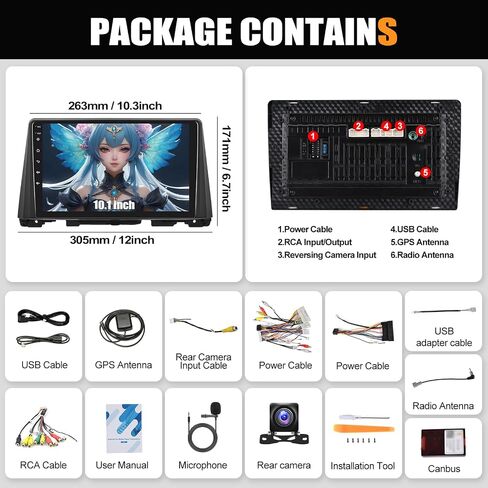 CAMECHO 2G 64G Car Stereo Radio for KIA Optima K5 2016 2017 2018 with CarPlay Android Auto 10" Touch Screen Head Unit Android 11 Car Radio with GPS Navigation Bluetooth WiFi Mirror Link Backup Camera in Saudi Arabia