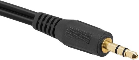 Cmple - 3.5mm to RCA Cable 12ft RCA to AUX Cord Adapter 2 RCA Y Splitter Stereo Audio Auxiliary Cord 1/8 to RCA Male to Male for Speakers, Headphones, Home Audio System, Home Theater in Saudi Arabia