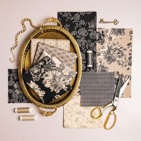 True Fabrics Bellflower Precut Fabric (Fat Quarter Bundle) - 20 pcs in 18" x 22" cuts in Kuwait
