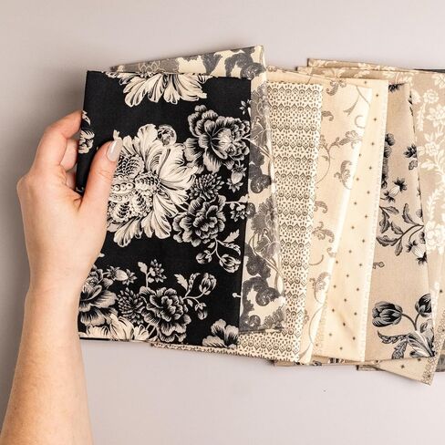 True Fabrics Bellflower Precut Fabric (Fat Quarter Bundle) - 20 pcs in 18" x 22" cuts in Kuwait