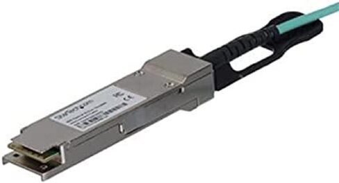 StarTech.com MSA Uncoded Compatible 7m/23ft 40G QSFP+ to QSFP+ AOC Cable - 40 GbE QSFP+ Active Optical Fiber - 40 Gbps QSFP Plus/Transceiver Module Cable (QSFP40GAO7M) in Saudi Arabia