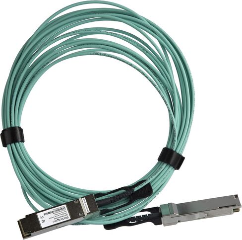 StarTech.com MSA Uncoded Compatible 7m/23ft 40G QSFP+ to QSFP+ AOC Cable - 40 GbE QSFP+ Active Optical Fiber - 40 Gbps QSFP Plus/Transceiver Module Cable (QSFP40GAO7M) in Saudi Arabia