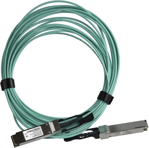 StarTech.com MSA Uncoded Compatible 7m/23ft 40G QSFP+ to QSFP+ AOC Cable - 40 GbE QSFP+ Active Optical Fiber - 40 Gbps QSFP Plus/Transceiver Module Cable (QSFP40GAO7M) in Saudi Arabia