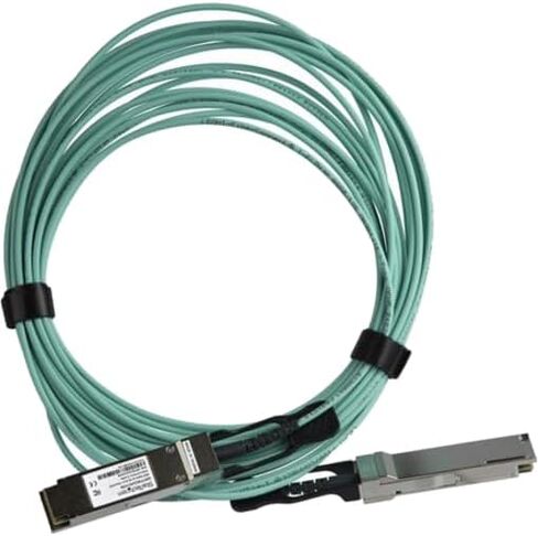 StarTech.com MSA Uncoded Compatible 7m/23ft 40G QSFP+ to QSFP+ AOC Cable - 40 GbE QSFP+ Active Optical Fiber - 40 Gbps QSFP Plus/Transceiver Module Cable (QSFP40GAO7M) in Saudi Arabia