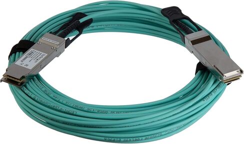 StarTech.com MSA Uncoded Compatible 7m/23ft 40G QSFP+ to QSFP+ AOC Cable - 40 GbE QSFP+ Active Optical Fiber - 40 Gbps QSFP Plus/Transceiver Module Cable (QSFP40GAO7M) in Saudi Arabia