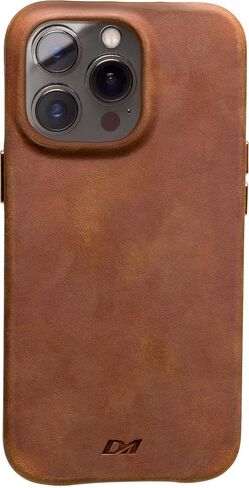 Classic V5 Leather Wallet Case with Detachable Magnetic Phone Case Compatible with iPhone 15 Pro Max | Compatible with MagSafe and All Wireless Charging Accessories (Brown, 15 Pro Max) in Saudi Arabia
