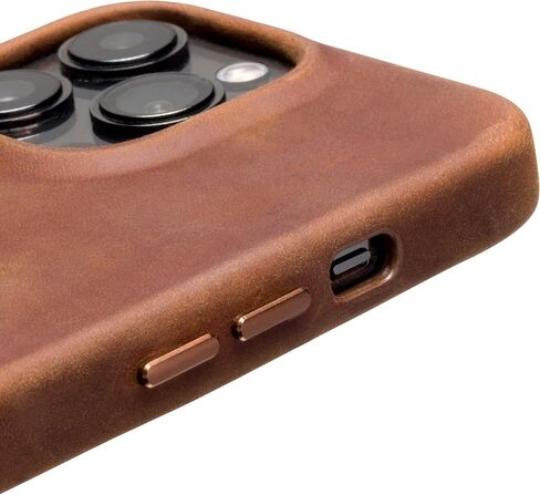 Classic V5 Leather Wallet Case with Detachable Magnetic Phone Case Compatible with iPhone 15 Pro Max | Compatible with MagSafe and All Wireless Charging Accessories (Brown, 15 Pro Max) in Saudi Arabia