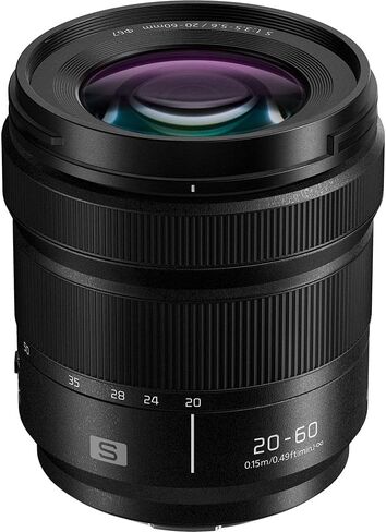 Panasonic LUMIX S5II Full Frame Mirrorless Camera with 20-60mm F3.5-5.6 Lens DC-S5M2KK Bundle Including Deco Gear Photography Bag + Microphone + Monopod + 64GB Card + Software Kit and Accessories in Saudi Arabia