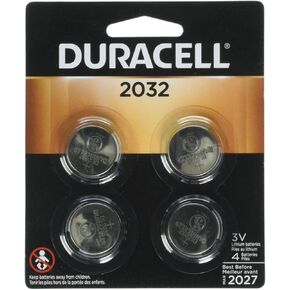 Duracell Lithium 2032 3 volt Security and Electronic Battery 4 pk