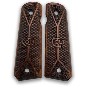Colt 1911 Pistol Grip Handmade from Walnut Wood Ars.55