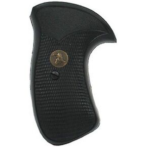 Pachmayr 03270 Compact Grips, S&W K & L Frame Round Butt Black (03270)