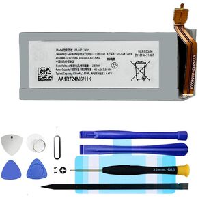 EB-BF712ABY Replacement Battery for Galaxy Z Flip 3 5G Battery,Rechargeable 0 Cycle Battery Compatible with Samsung Galaxy Z Flip 3 5G SM-F711U SM-F711W with Repair Tool Kits