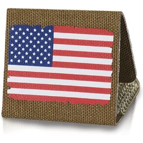 M-Tac Vintage USA Flag Patch - American Flag Patch - Tactical GITD Stars American US Flag Military Uniform Emblem Patches Hook and Loop Fastener (Standard)