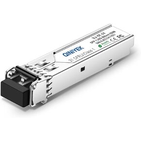 1.25Gbit Multimode SFP Module, 1000Base-SX SFP to LC Fiber Transceiver for Cisco GLC-SX-MMD, Cisco GLC-SX-MMD, Meraki, Ubiquiti UF-MM-1G, Intel, Fortinet, Netgear (MMF 850nm,550m,DDM)