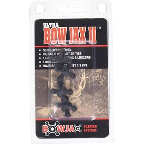 Bowjax 1036 Ultra Bow Jax II Dampener-Pack of 4 (Black)