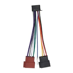 16 Pin ABS Car Radio Wire Plug Harness Stereo Adapter Connector for Pioneer 2003‑up Vehicle Wiring Harnesses Radio Assembly