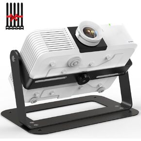 Desktop Projector Mount - Projector Ceiling Mount with 360°Adjustable - Universal Stand 1/4 Screw for LED LCD Video Projectors Camera with Cable Ties in Saudi Arabia