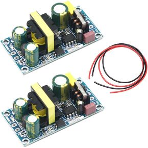 2 pcs AC-DC Converter Module AC-DC 24V1A 24W 25W Switching Power Supply Module AC 100-265V to 24V 1A Buck Module with red and Black Cable in Saudi Arabia