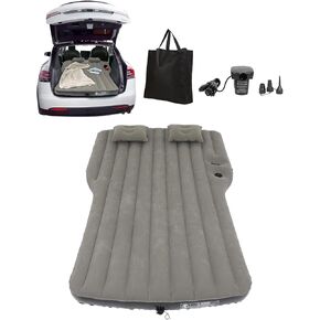 Air Mattress for T-S-L Y 2020-2024, Inflatable Outdoor Camping Bed with Air Pump,Portable Truck Mattress with 2 Pillows (Grey)