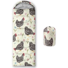 axolotl الكرتون الثعلب كيس النوم، 3 الموسم الطقس الدافئ والبارد kawaii الثعلب الزهور أكياس النوم للأطفال الأولاد المراهقين، أكياس النوم خفيفة الوزن للماء للسفر، معدات التخييم في الهواء الطلق، الأحمر in Kuwait