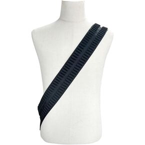 Tactical 100 Rounds 56"x3" Rifle Pistol Bullet Cartridge Bandoleer Ammo Belt Shell Holder Hunting Shooting for .357 7.62x39mm .38 .410 30-30 .270 9mm