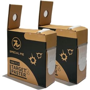 Round Target Pasters 4/5 Inch Round Removable Shooting Targets Stickers Target Dot Stickers for Shooting and Marksmanship, 1000 per Storage Box (2 Pack)