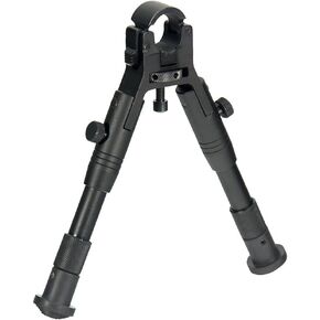 UTG New Gen Reinforced Clamp-on Bipod, Cent Ht 6.2"-6.7"
