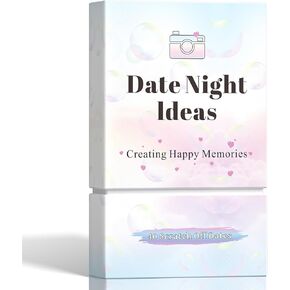 40 Date Night Ideas for Couple, Adventurous Scratch-Off Cards for Couple Games, Wedding Anniversary Couple Gift Ideas for Him, Her, Wife or Husband, Fun Couple Gifts for Date Night