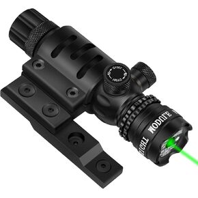 EZshoot Green Laser Sight Green Dot 532nm Scope with Pressure Switch, Compatible with Picatinny and M-Lok Rail