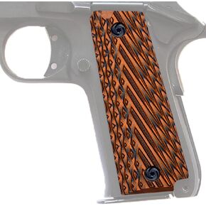 Guuun G10 Grips for Rock Island Baby Rock 380 Diamond Cut Texture - 4 Color Options
